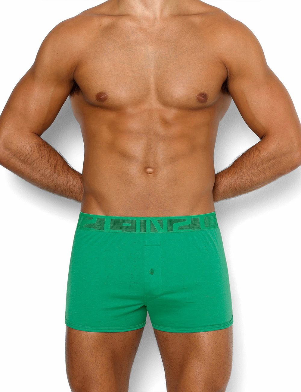 C-IN2 2025新色 ニットトランクス HAND ME DOWN RUNNER BOXER スペアミントグリーン