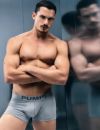 PUMP パンプ ローライズボクサーパンツ GRAY CLASSIC NO-SHOW TRUNK PUMP! Underwear メンズ 男性下着