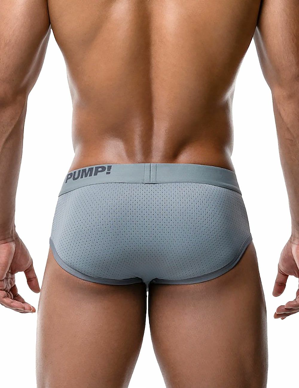 PUMP パンプ ローライズブリーフ ビキニ GRAY CLASSIC BRIEF PUMP! Underwear メンズ 男性下着