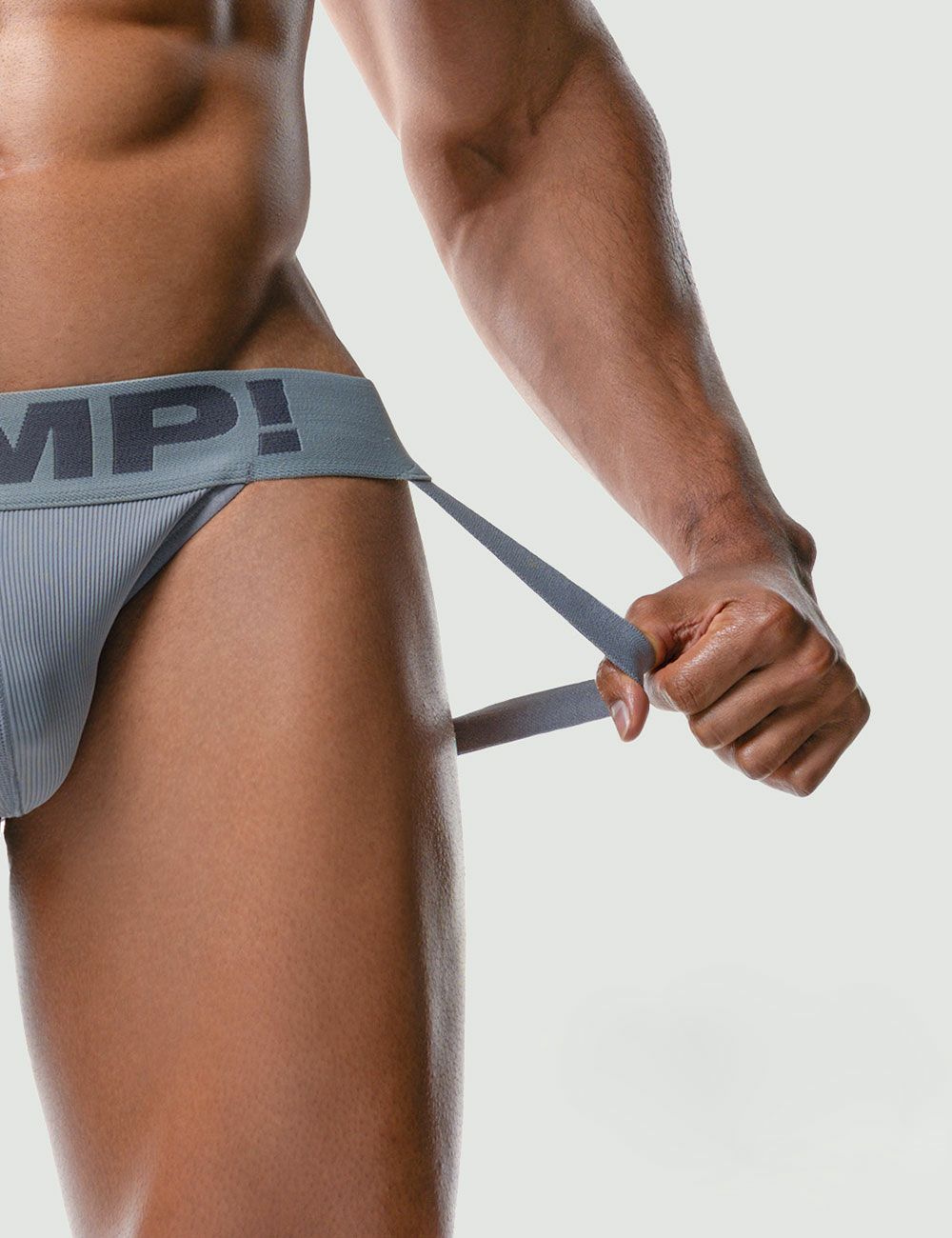 PUMP パンプ ジョックストラップ GRAY CLASSIC JOCK STRAP ケツ割れ サポーター PUMP! Underwear メンズ 男性下着