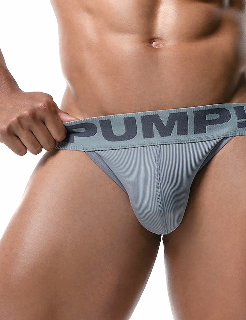 PUMP パンプ ジョックストラップ GRAY CLASSIC JOCK STRAP ケツ割れ サポーター PUMP! Underwear メンズ 男性下着