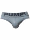 PUMP パンプ Tバック （GRAY） BRIEF STYLE MESH CUP THONG PUMP! UnderwearメンズTバック メンズパンツ 男性下着
